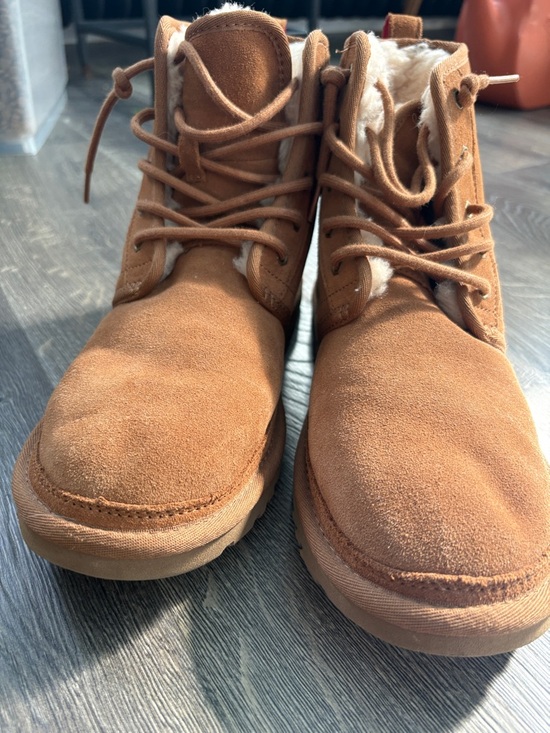 UGG Shoes - UGG Chestnut Suede Lace-Up Ankle Boots